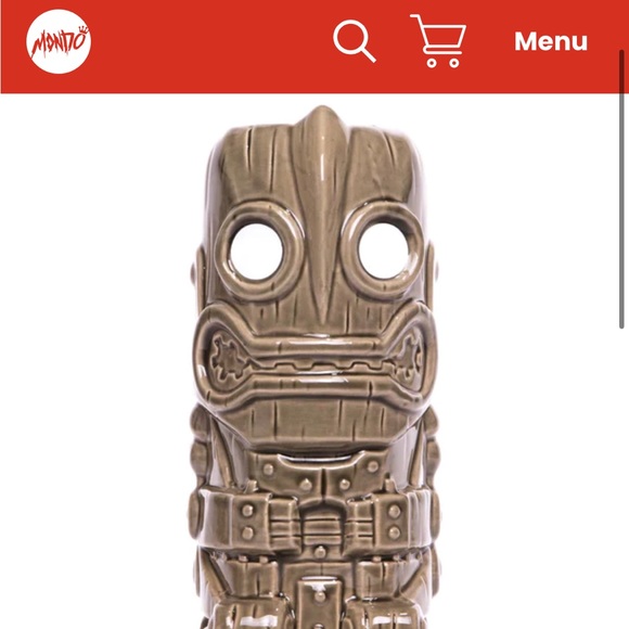 Limited Edition Mondo Iron Giant Tiki Mug (brown variant) - Picture 2 of 3